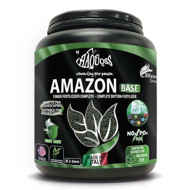 Haquoss Amazon Base - fertilizzante completo per acquari d' acqua dolce