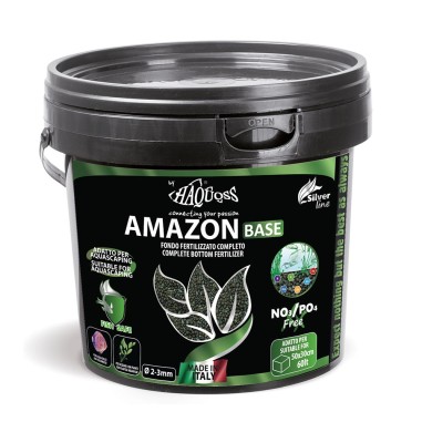 Haquoss Amazon Base - fertilizzante completo per acquari d' acqua dolce