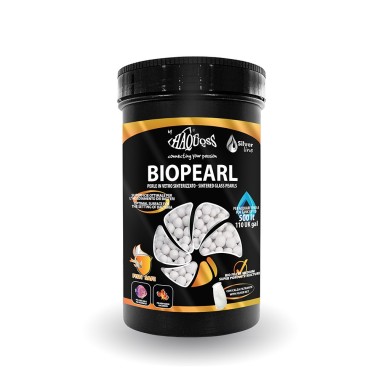 Haquoss BioPearl 1000ml/900gr - perle in vetro sinterizzato