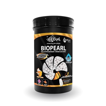 Haquoss BioPearl 1000ml/900gr - perle in vetro sinterizzato
