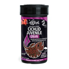 Haquoss Cichlid Juvenile Gran 250ml - Mangime in granuli per ciclidi giovani e di piccola taglia