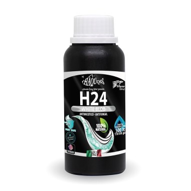 Haquoss H24 White Blob 100ml - prodotto controle micosi in acqua dolce