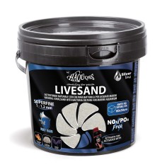 Haquoss LiveSand 1-1,2mm - substrato naturale con colture batteriche per acquari marini