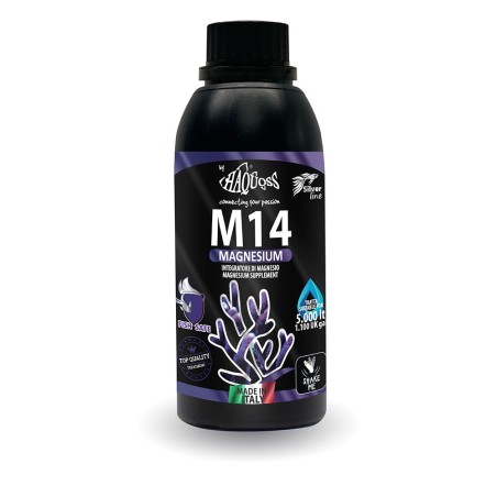 Haquoss M14 Magnesium 250ml - integratore di magnesio per acquari marini