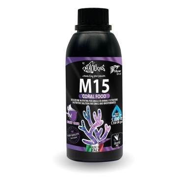 Haquoss M15 Coral Food 250ml - soluzione nutritiva per coralli e filtratori