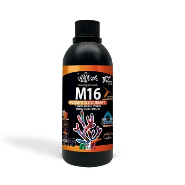 Haquoss M16 Plankton Gourmet 250ml - Plankton naturale oceanico per coralli
