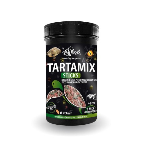 Haquoss Tartamix Sticks 250ml - Sticks 3 mix per tartarughe acquatiche