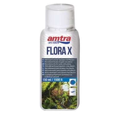 Amtra Flora X - fertilizzante biologico completo con ferro bivalente