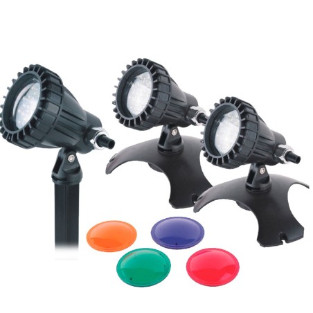 Amtra Pond Halo 3 LED - set di faretti per l'illuminazione di laghetti e fontane Amtra Pond Halo 3 LED - set di faretti per l'illuminazione di laghetti e fontane