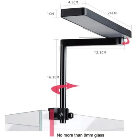 Chihiros C II RGB - Plafoniera bordovasca con controller Bluetooth integrato Chihiros C II RGB - Plafoniera bordovasca con controller Bluetooth integrato
