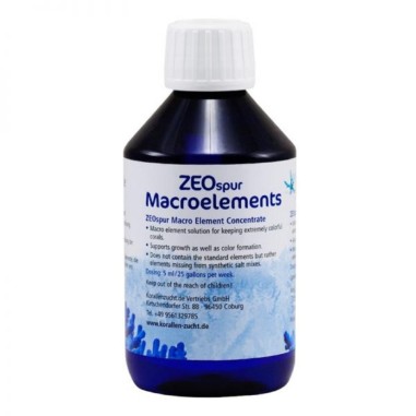 Korallen-Zucht ZEOspur Macroelements