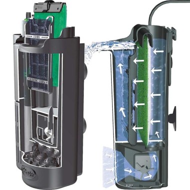 Tetra EasyCrystal FilterBox 300 - Filtro Interno per Acquari da 40 a 60 Litri