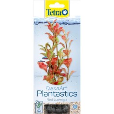 Tetra Pianta Decorativa in Plastica Modello Red Ludwigia (Ludwigia Repens) varie misure