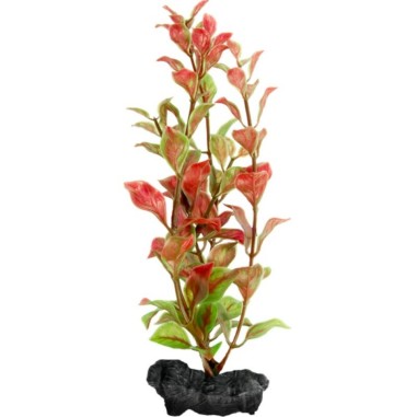 Tetra Pianta Decorativa in Plastica Modello Red Ludwigia (Ludwigia Repens) varie misure