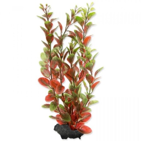 Tetra Pianta Decorativa in Plastica Modello Red Ludwigia (Ludwigia Repens) varie misure