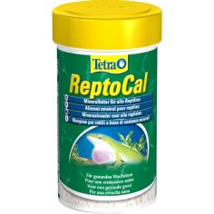 Tetra Reptocal 100ml/60gr - Integratore in polvere di calcio per Rettili