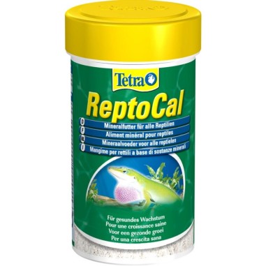 Tetra Reptocal 100ml/60gr - Integratore in polvere di calcio per Rettili