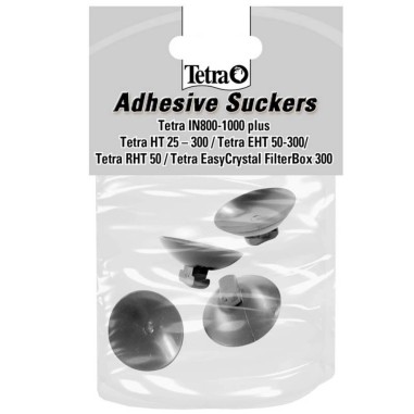 Tetra Ricambio Ventose per Riscaldatori HT e Filtri IN Plus 800/1000 - 4pz