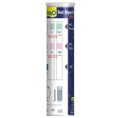 Tetra Test AlgaeControl 3in1 KH,PO4,NO3 - scatola da 25 strisce Tetra Test AlgaeControl 3in1 KH,PO4,NO3 - scatola da 25 strisce