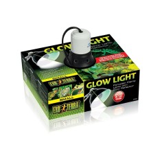Exoterra Glow Light - Portalampada in Porcellana con Morsetto