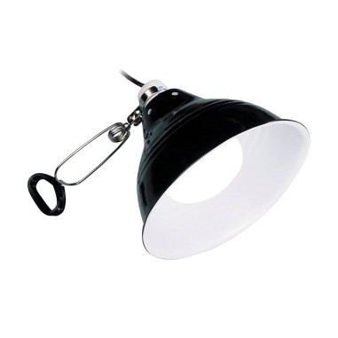 Exoterra Glow Light - Portalampada in Porcellana con Morsetto