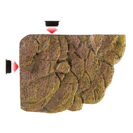 Exoterra PT-3800 Turtle Bank Small - Isola Galleggiante Piccola Misure cm 16.6 x 12.4 x 3.3