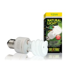 ExoTerra Repti Glo Compact 2.0 13W Attacco E27 - Lampada per terrari a spettro completo