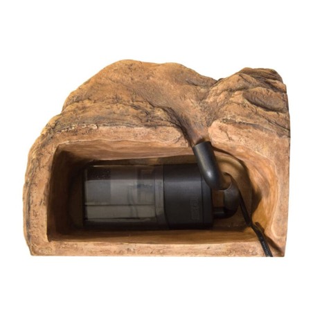 Exoterra Turtle Cliff Medium - Roccia + Filtro con Tripla Azione per Acqua Terrari- Misure cm 23x17x19,5H Exoterra Turtle Cliff Medium - Roccia + Filtro con Tripla Azione per Acqua Terrari- Misure cm 23x17x19,5H