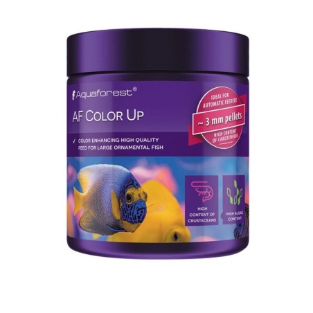 Aquaforest AF Color Up 3mm 100gr - Pellet Affondanti per Pesci Marini