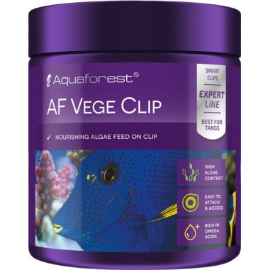 Aquaforest AF Vege Clip 100gr - Alimento per Pesci Marini