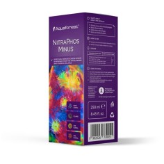 Aquaforest NitraPhos Minus - prodotto unico per la rimozione di nitriti, nitrati e fosfati in acqua marina