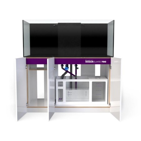 Aquaforest OceanGuard 790 - 585L cm150x65x60h - acquario marino completo di sump e supporto Aquaforest OceanGuard 790 - 585L cm150x65x60h - acquario marino completo di sump e supporto
