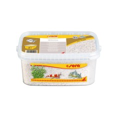 Sera Gravel White Ø1-3mm 3L - Ghiaietto Neutro colore Bianco per Acqua Dolce e Marina