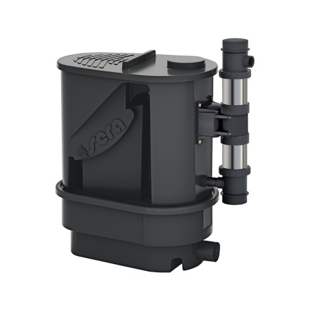 SERA Koi Professional 12000 - Filtro per laghetti fino a 20000 litri completo di pompa e sterilizzatore UV