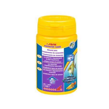 Sera Mineral salt - integratore di sali per acqua osmotica
