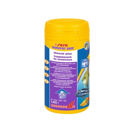 Sera Mineral salt - integratore di sali per acqua osmotica