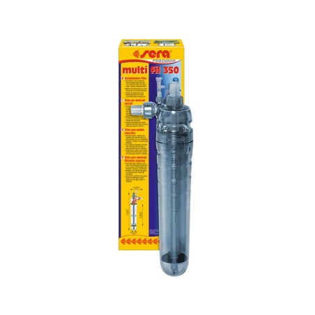 Sera Multifil 350 - filtro esterno per materiali speciali per uso in acqua dolce e marina