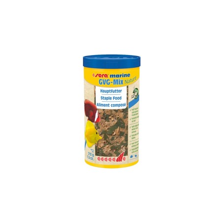 Sera Nature Marin GVG Mix - Leccornie in Fiocchi Naturali per Pesci Marini
