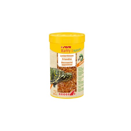 Sera Nature Raffy I - leccornia a base mix di gammarus per tartarughe acquatiche