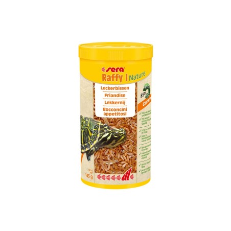 Sera Nature Raffy I - leccornia a base mix di gammarus per tartarughe acquatiche