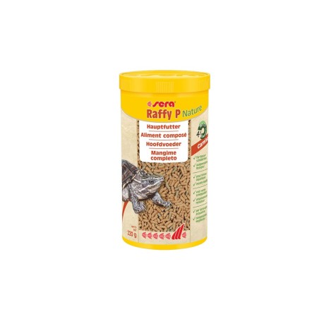 Sera Nature Raffy P - Alimento Completo In Pellet Per Tartarughe Acquatiche E Rettili