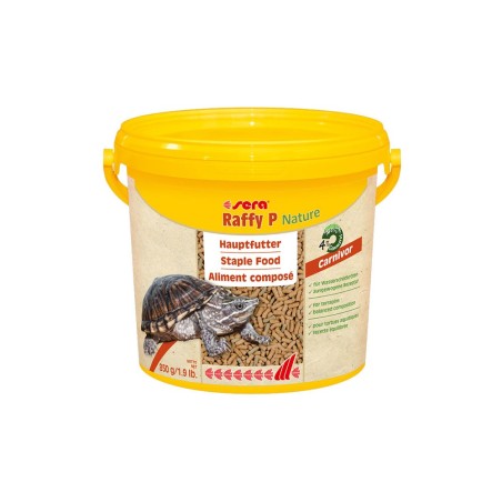 Sera Nature Raffy P - Alimento Completo In Pellet Per Tartarughe Acquatiche E Rettili