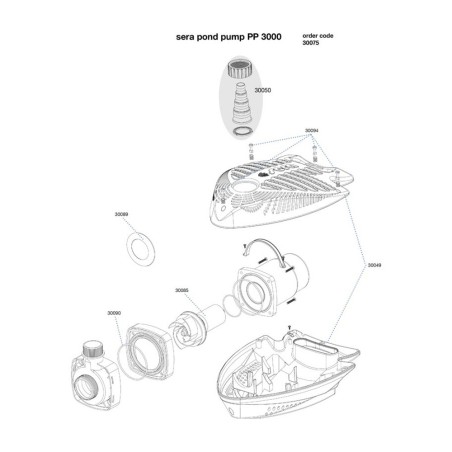 Sera Pond Precision PP - Pompa per Laghetto