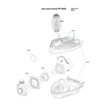 Sera Pond Precision PP - Pompa per Laghetto