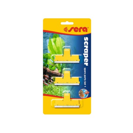 Sera Scraper Spare Part Set 1 - Ricambio Lamette in Acciaio