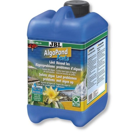 JBL AlgoPond Forte - prodotto altamente efficace contro le alghe presenti nei laghetti