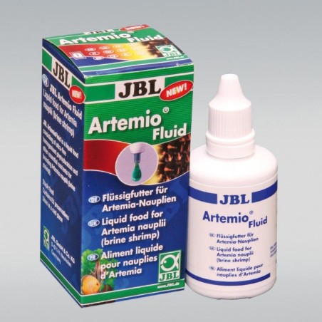 JBL ArtemioFluid - Cibo Liquido per Nauplii di Artemia - 50ml JBL ArtemioFluid - Cibo Liquido per Nauplii di Artemia - 50ml