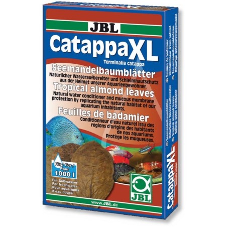 JBL Catappa XL - foglie di mandorlo tropicale formato XL per acquario