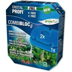 JBL CombiBloc II e1502/1902 - Spugne di Ricambio per filtri CristalProfi