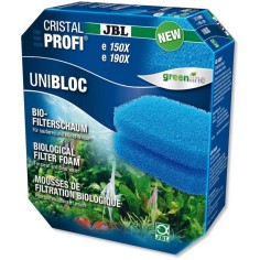 JBL CristalProfi UniBloc e15-1900/1/2 – Ricambio Set Spugne per Filtro Esterno Serie E1500 - 2 Spugne da 20 ppi